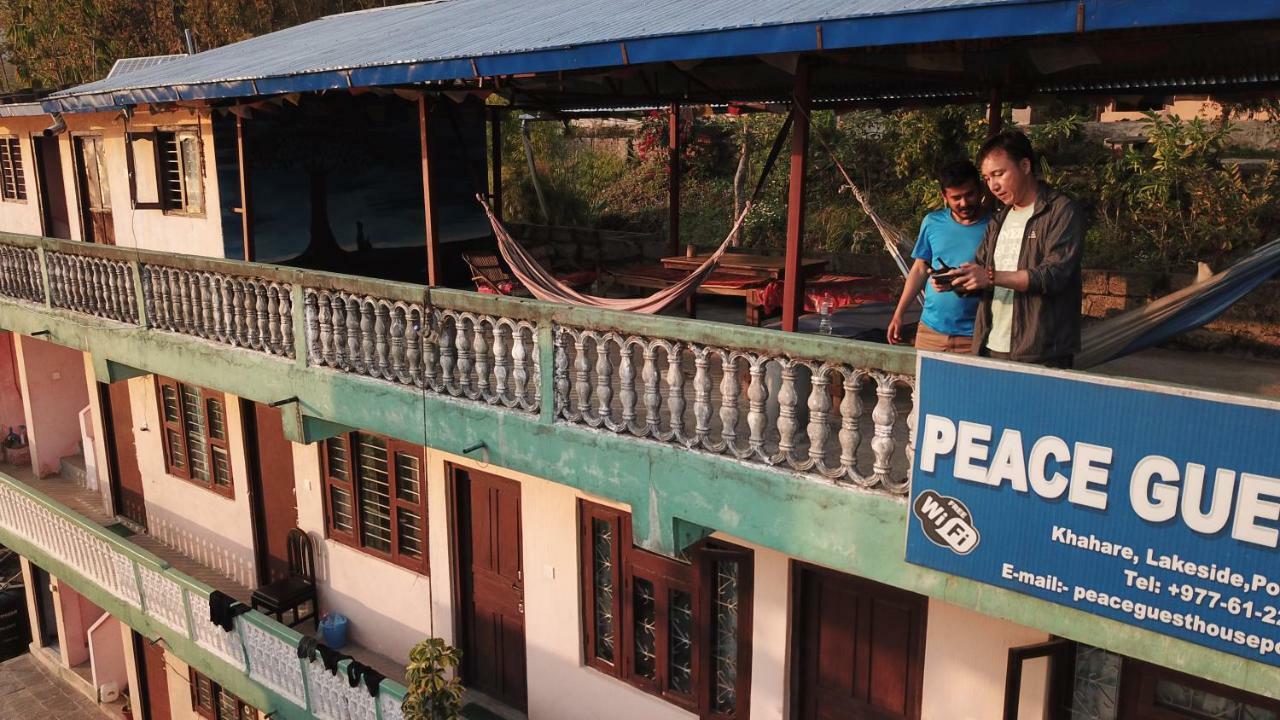 Peace Guest House Pokhara Luaran gambar